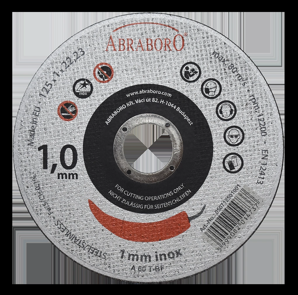 ABR.CHILI INOX VÁGÓKORONG 230x1,9x22,23