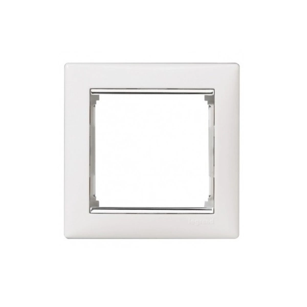 Legrand 770491 Valena 1-es keret fehér/ezüst