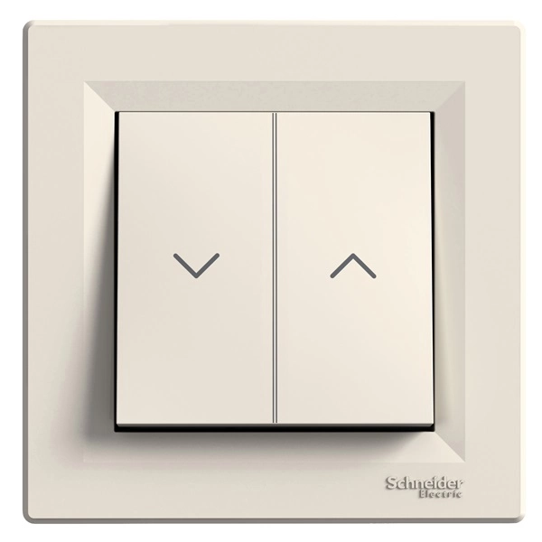 Schneider EPH1300523 ASFORA rugós bekötésű bézs redőnykapcsoló