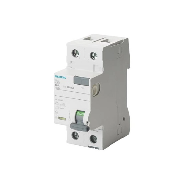 Siemens 5SV3311-6  ÁVK A 16/2 30MA 2 MODUL védőkapcsoló