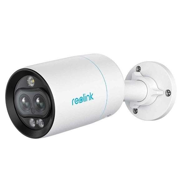 Rolink P330M /8MP/H265/2,8 és 8mm/IR30m+fehérfény/kétirányú hang/PoE dual-lencsés csőkamera