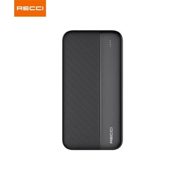 Recci RPB-P09B PD 20W TypeC 10.000mAh fekete power bank