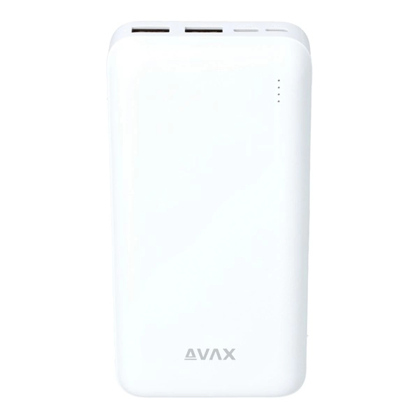 Avax PB201W LIGHTY 20000mAh fehér power bank