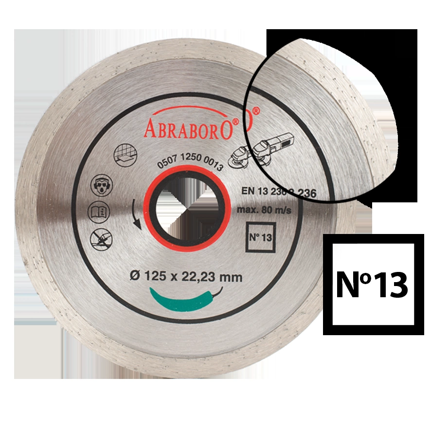 ABR.GYÉMÁNTTÁRCSA CSEMPEVÁGÓ 125x1,8x22,23 NO.13